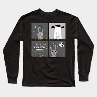 I want to believe Long Sleeve T-Shirt